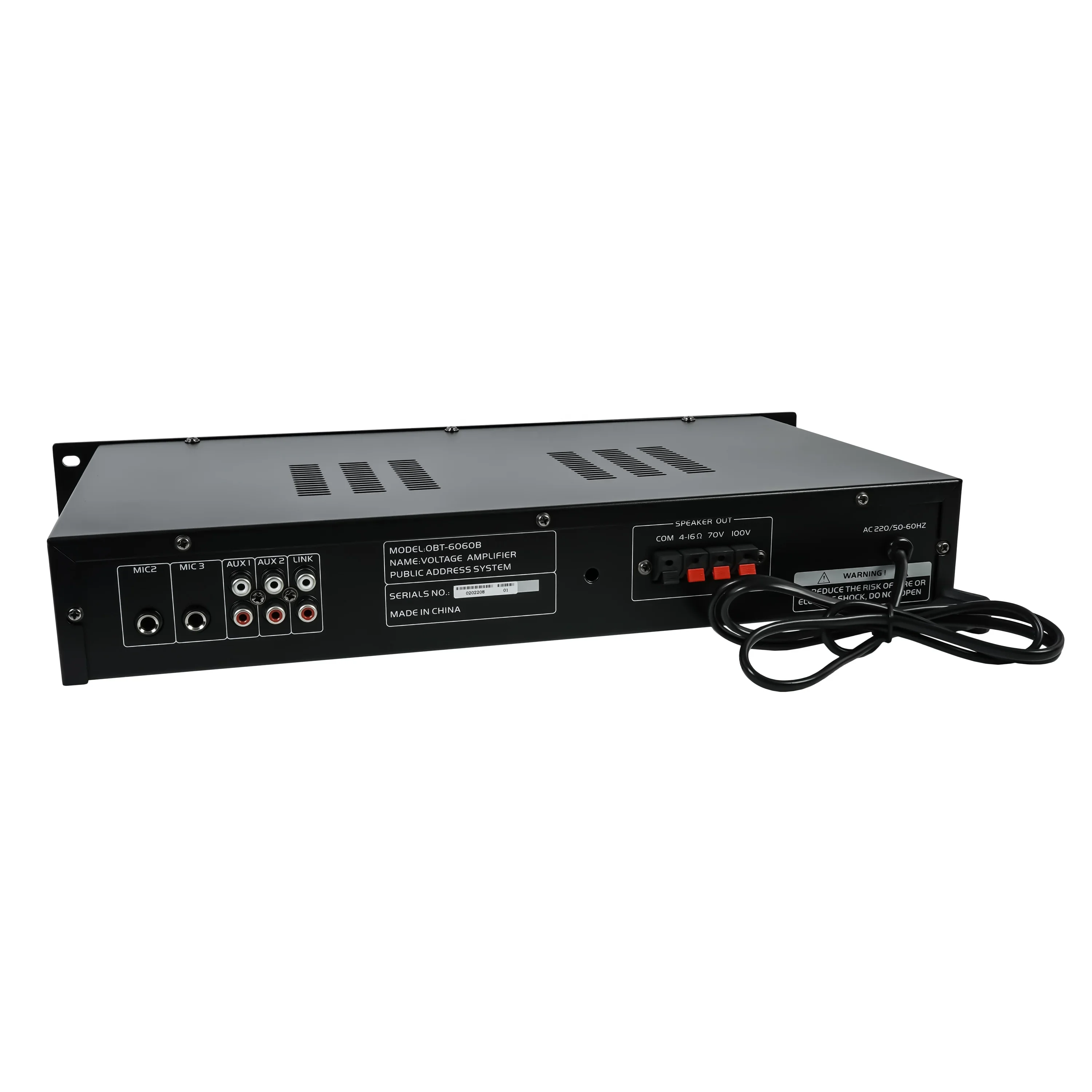 OBT-6060B Высококачественный усилитель мощности из алюминиевой пластины высокого