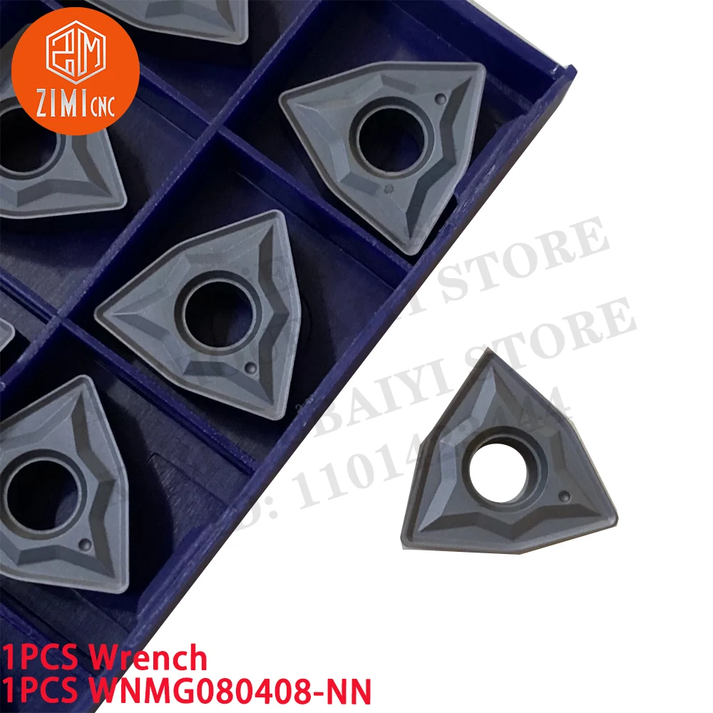10 ШТ WNMG080408-NN WNMG 432 WNMG080408 Твердосплавные пластины ЧПУ инструменты металл токарный