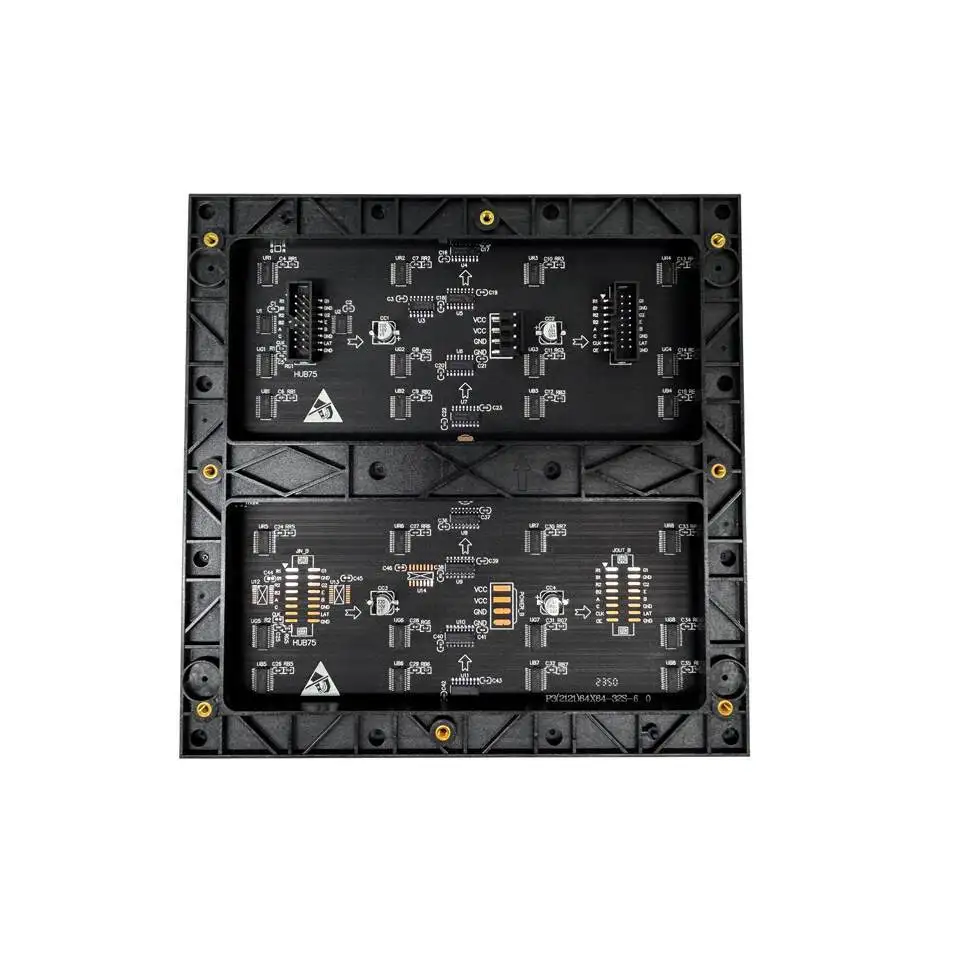Фото Модуль RGB P3 для самостоятельной сборки (DIY) для помещений, 192*192 мм, пиксельный экран 64*64, совместимый с Raspberry Pi, матричный экран HUB75 SMD №1