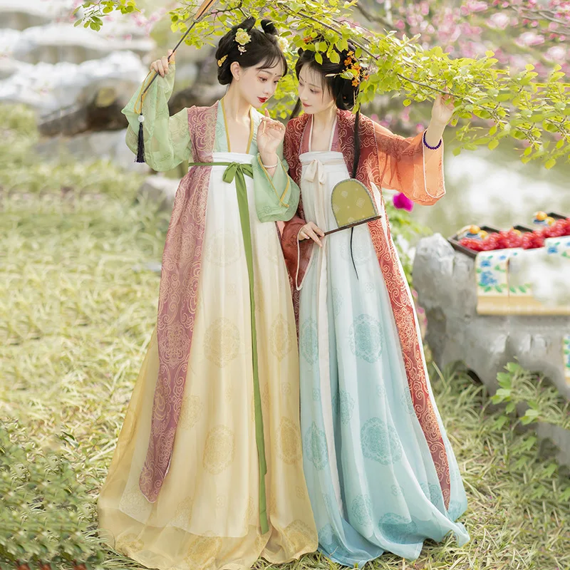 YJ09 оригинальная Женская юбка ханьфу династии Тан длина груди улучшенная Новая