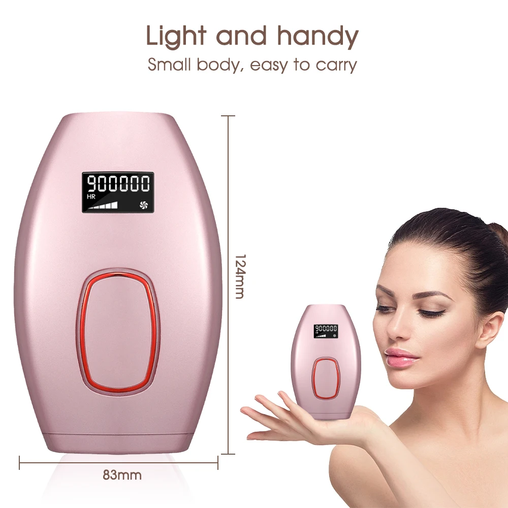 BOI Professional 900 000 вспышек бикини IPL импульсов лазерное устройство для удаления волос постоянный электроэпилятор для женского лица.