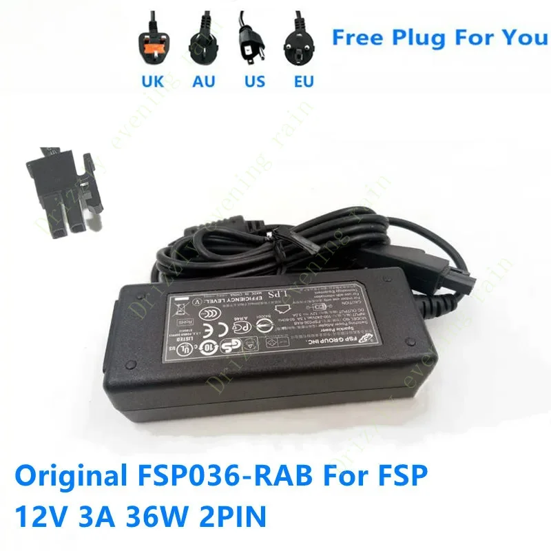 Оригинальное зарядное устройство для блока питания FortiGate Fortinet AD036RAB-FTN3 FG-60D FSP 12 В 3A