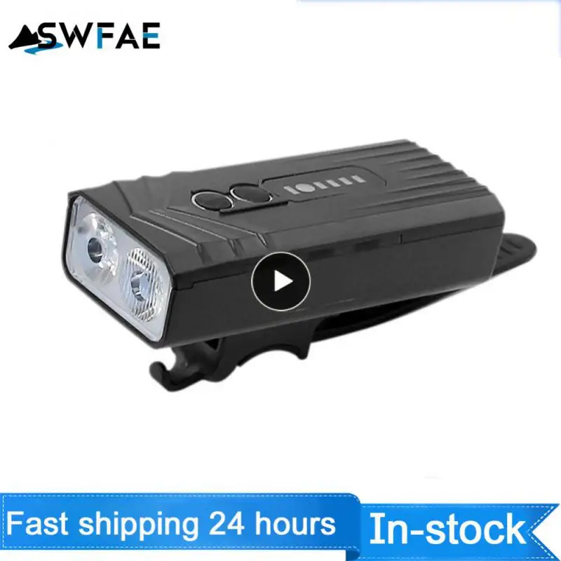 

2400mah Bike Light Usb Charging 400 Lm Bike Headlight 7 Modes Super Bright Flashlight Front Lights Waterproof Bike Accessories
