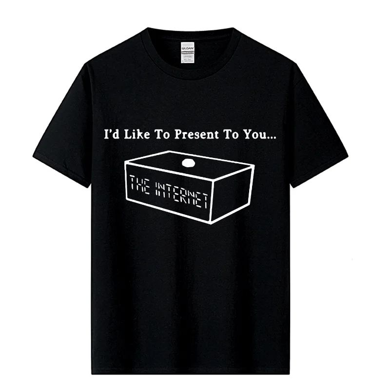 

The IT Crowd Men and Women Fashion T-shirt Round Collar