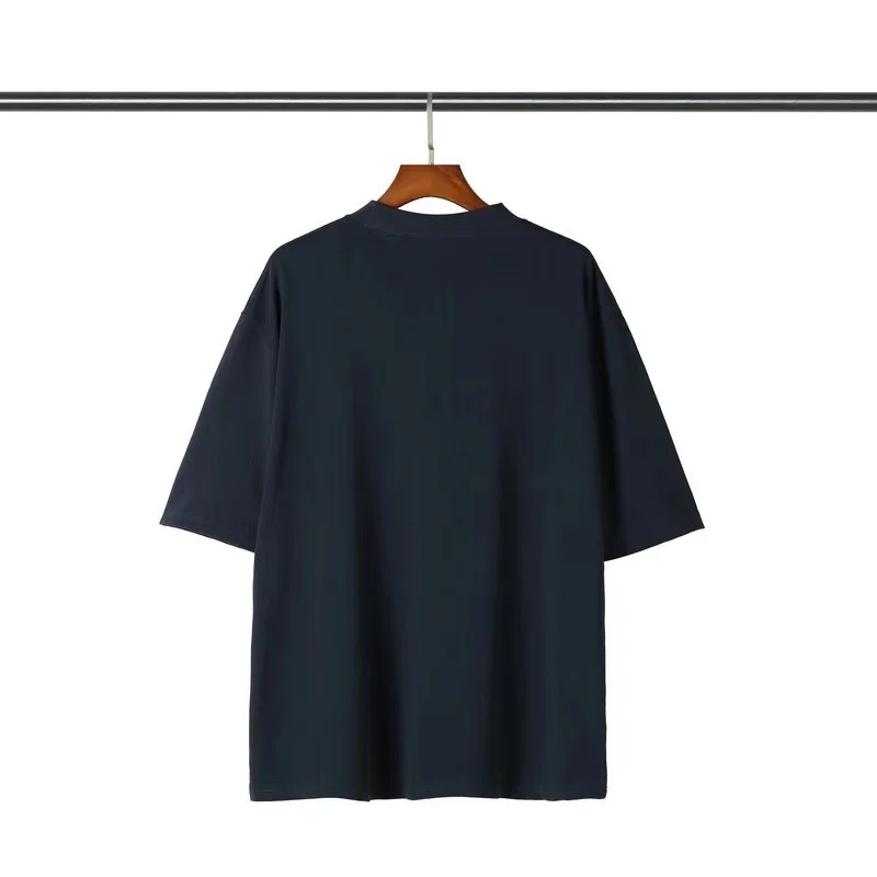 Свободная футболка с коротким рукавом Cpfm изображением Иисуса Кинг Канье Чао -