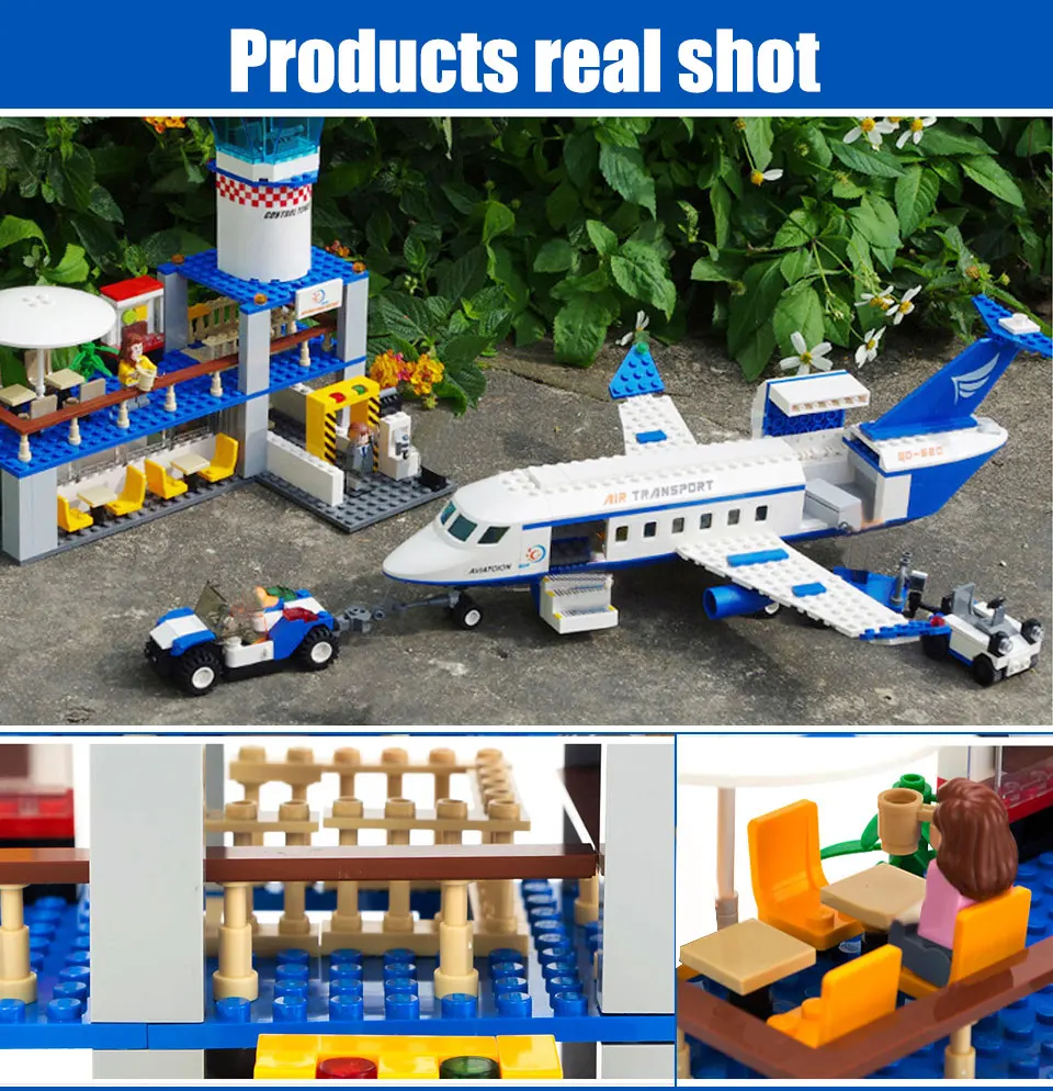 BZDA авиация самолет Friends большой пассажирский MOC аэропорт терминал модель