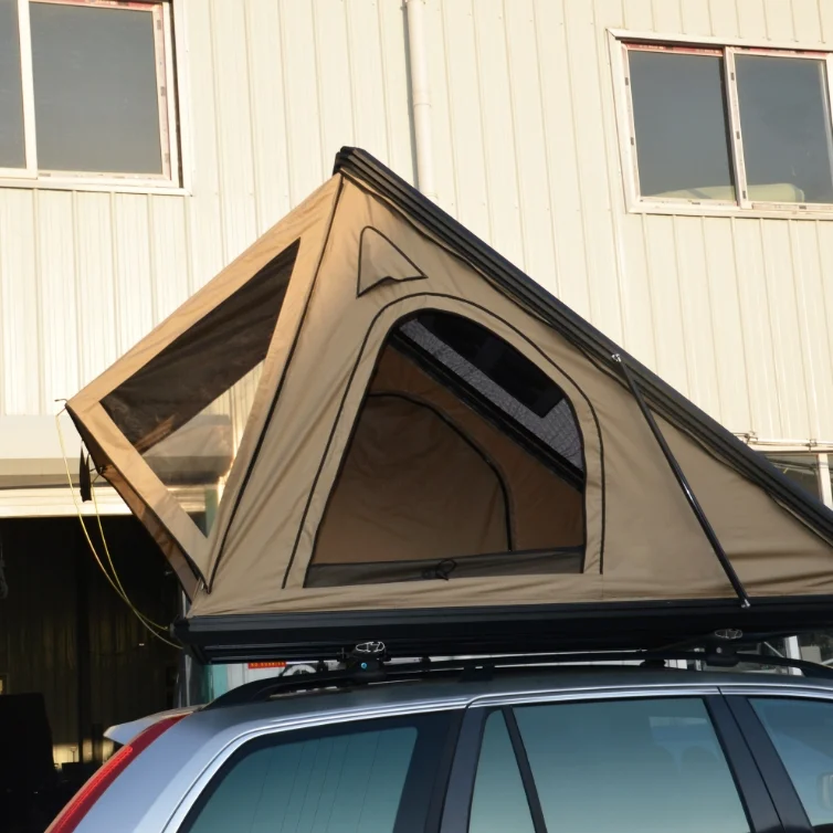 

E Custom Aluminum Hard Shell Car Roof Top Tent Outdoor Folding Camping Truck Rooftop Tent for SUV