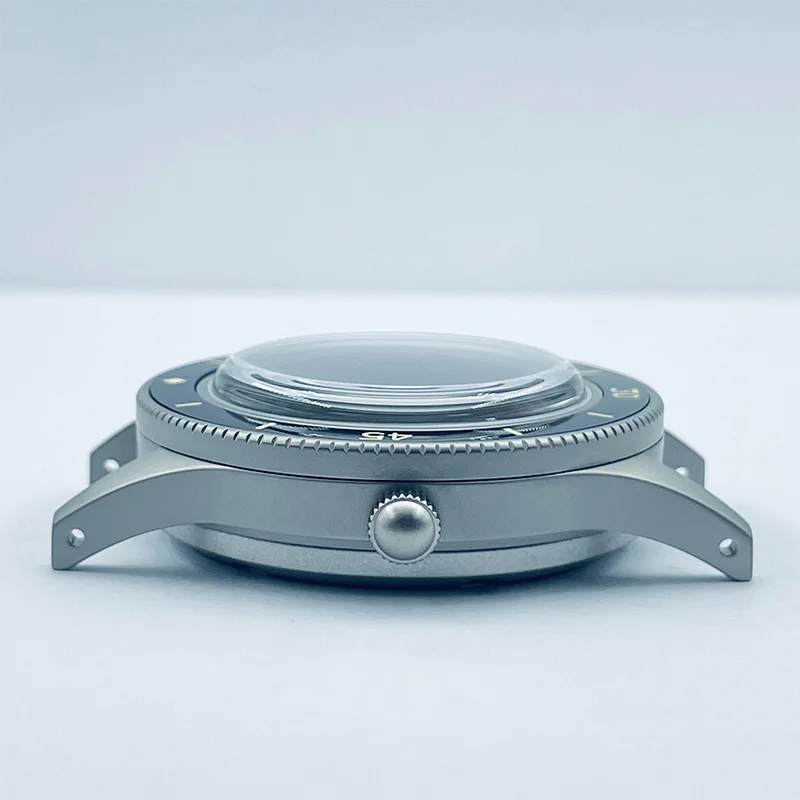 

Suitable for Seiko NH35/36/34/4R/6R Modified Stainless Steel Watch Case, Arched Glass Ceramic Bezel Suitable for 28.5mm Dial