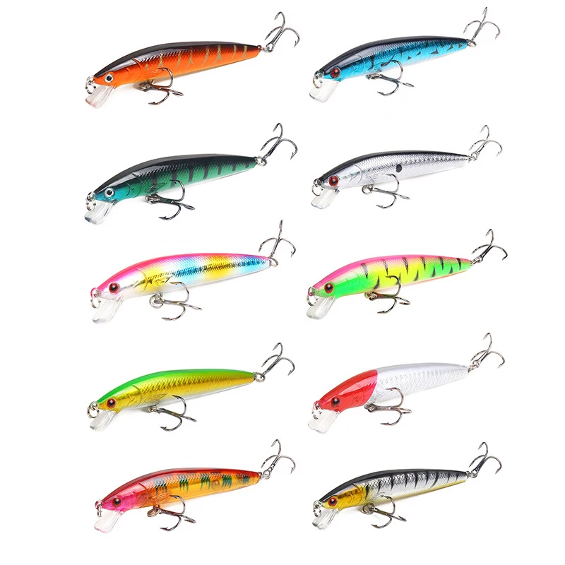 

1 PC 9g/10cm Fishing Lures Artificial Hard Bait Carp Fishing Tackle Lure