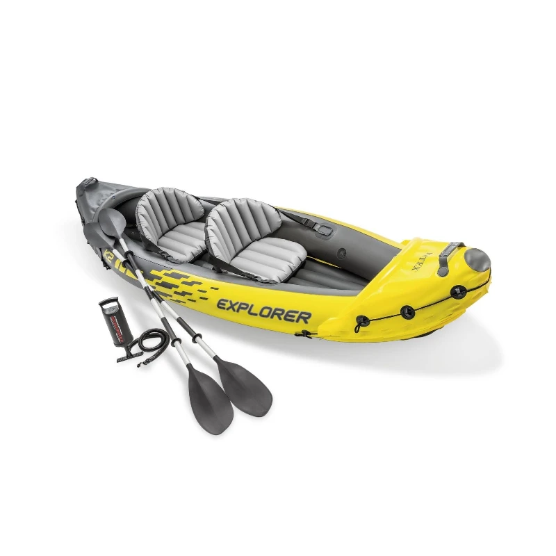 

K2 Kayak 2 Person Inflatable Boat with Paddles and Pump