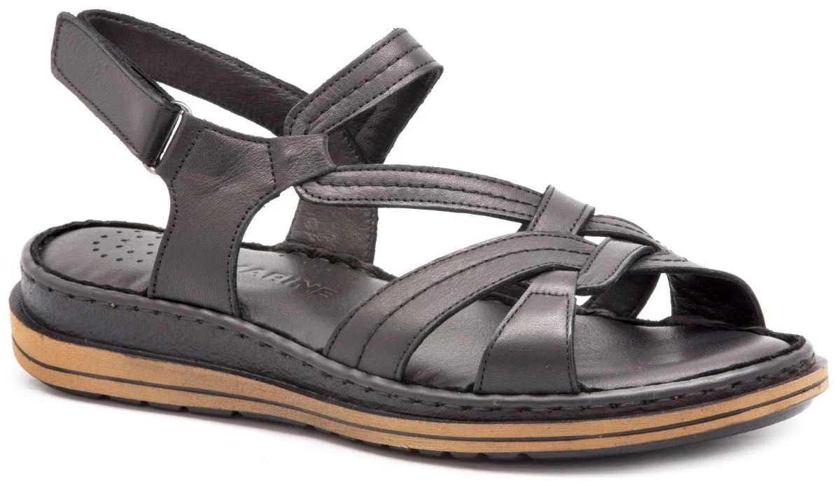 

Черные женские туфли тапочки-сандалии gedikpaдоступна MRN 22Y 245