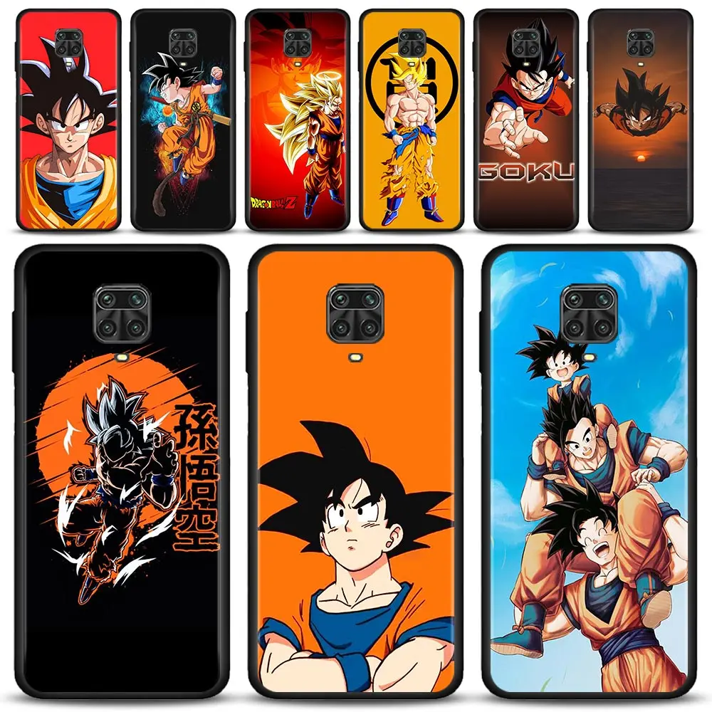 

Cover For Xiaomi Redmi Note 11 10 9 8 7 Pro Max 9T 8T 9S Case for Redmi 10 9 8 9C 9A 8A 7A Anime Dragon Ball Son Goku Gohan