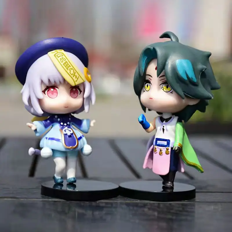 

Spot Genshin Second Season Q Version Gashapon Blind Box Toy Caja Ciega Girl Anime Figures Cute Model Birthday Gift Mystery Box