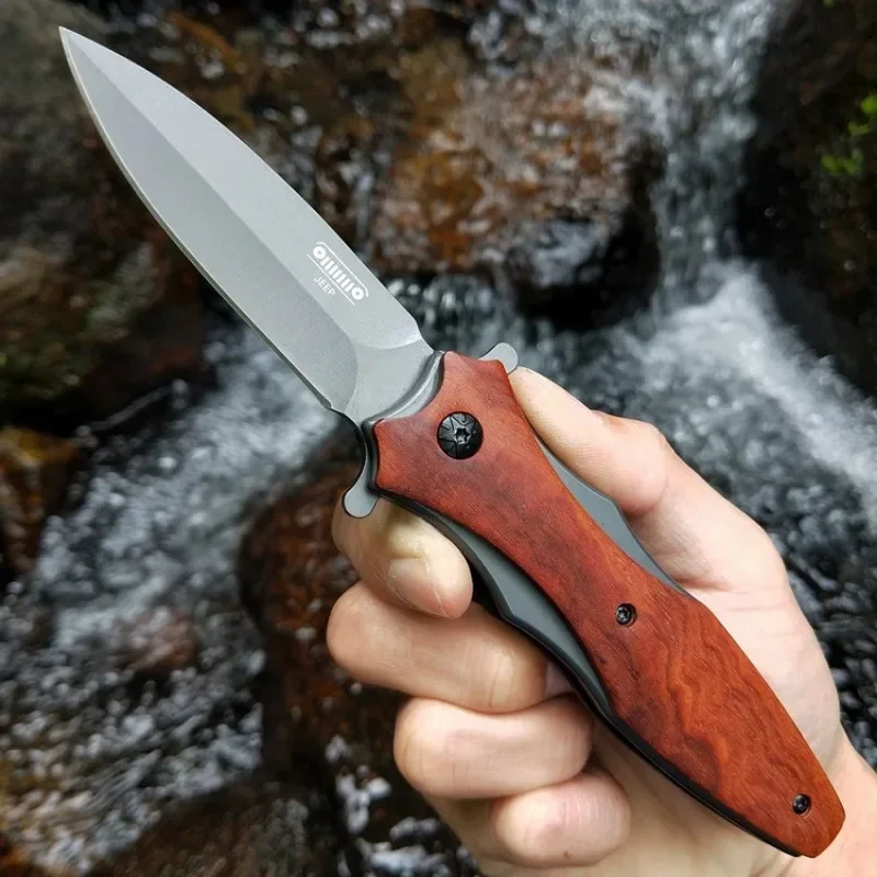 Новый складной нож для выживания на природе высокопрочный военный тактический