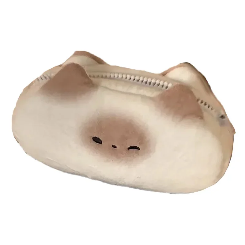 

Пушистая сумка-пенал с котом PuPu