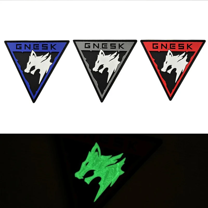 Игровой периферический логотип осьминога Светоотражающие ПВХ Светящиеся