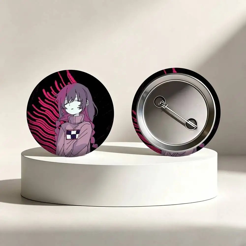 Фото Броши, значки, пинсы H-Horror Game Yume Nikki Madotsuki 25мм 32мм 44мм 58мм 75мм для аксессуаров, подарок №4