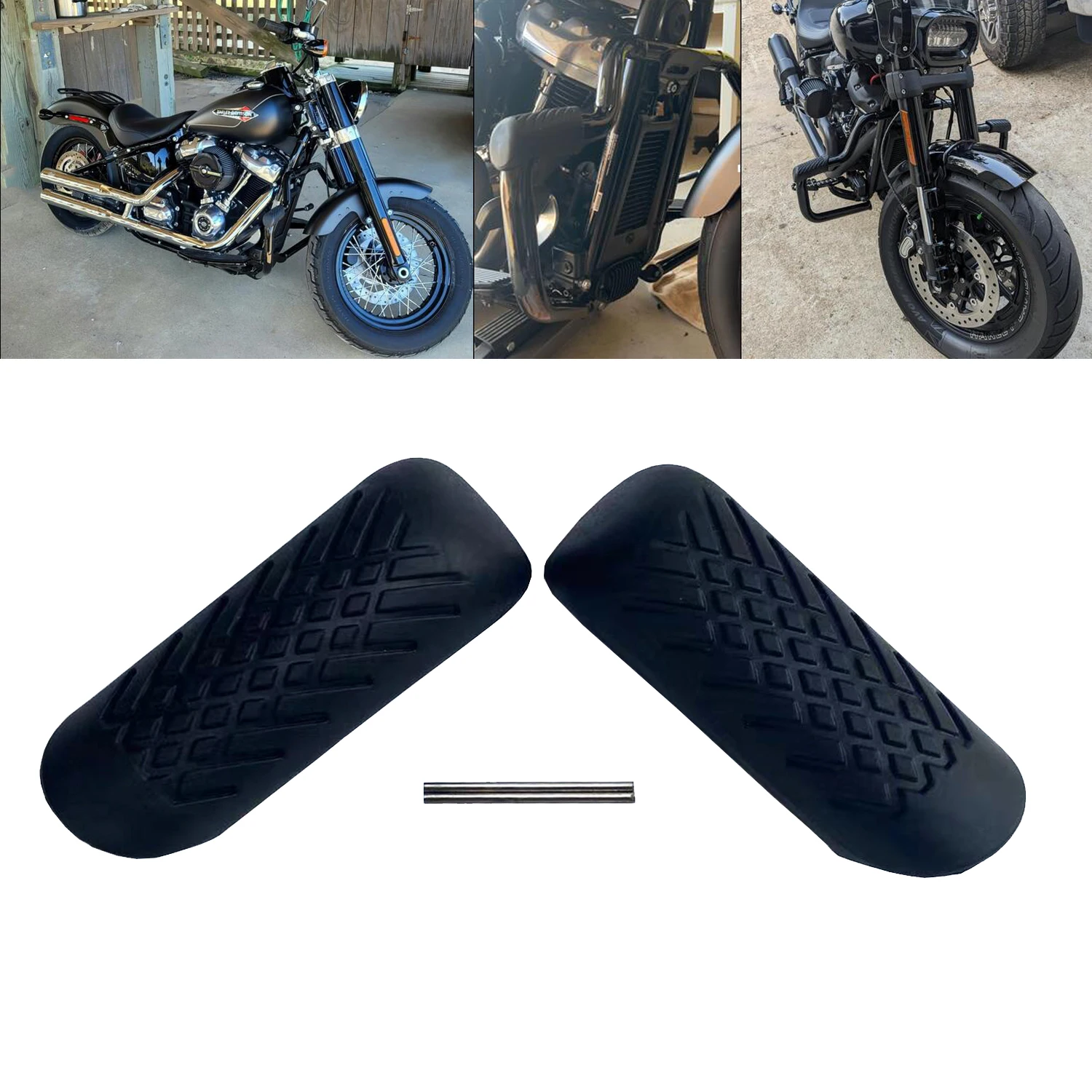 

Резиновая накладка на ногу для защиты двигателя, 32 мм, 1-1/4 дюйма, для Harley, Yamaha, Suzuki, Kawasaki, Honda, BMW