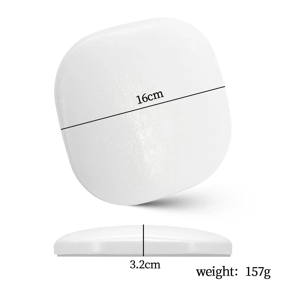 Квадратная Кожаная подушка из микрофибры для ногтей профессиональная