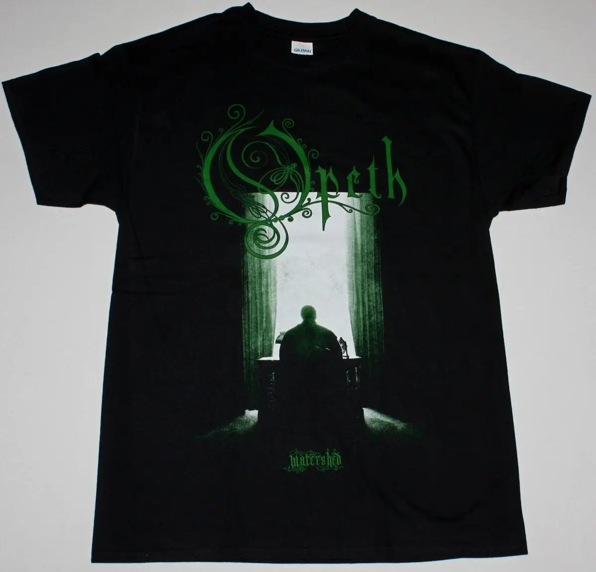 

OPETH WATERSHED BLACK T SHIRT PROGRESSIVE DEATH METAL STORM CORROSION