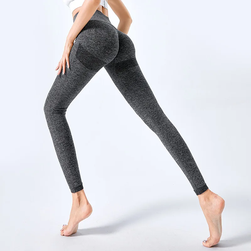 New Peach Hip Fitness Pants Women Wear Running Hip Sports Pants Women's High Waist Hip Lifting Yoga Pants