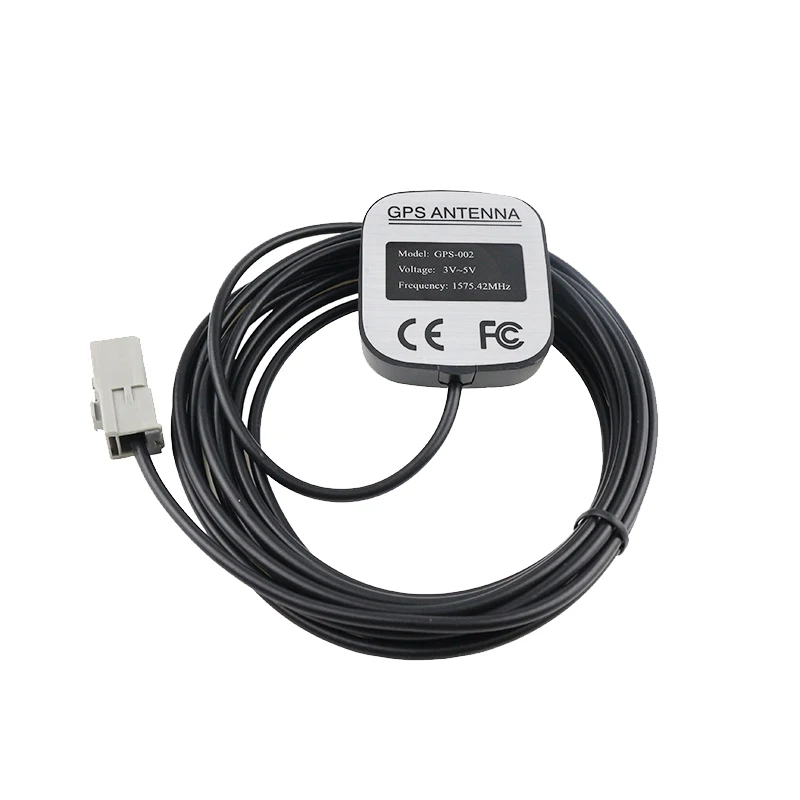 Активная антенна для автомобильной навигации Car GPS Navigation GT5-1S с кабелем и разъемом Jack для Alpine Kenwood JVC Toyota Honda Nissan.