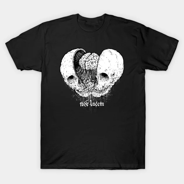 

2021 Men/Women's Summer Black Street Fashion Hip Hop Migraine Skull T-shirt Cotton Tees Short Sleeve Tops