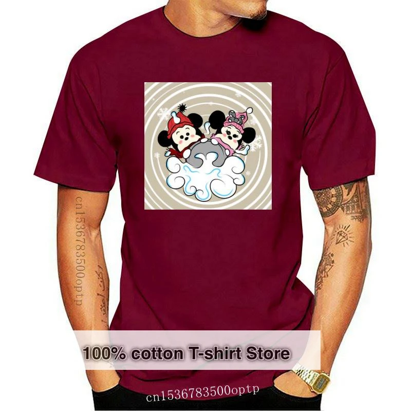 

New Men t-shirt Sledding Tsum tsums (b) tshirt Women t shirt