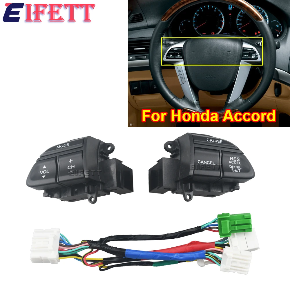 Новый переключатель круиз-контроля на рулевом колесе высшего качества для Honda