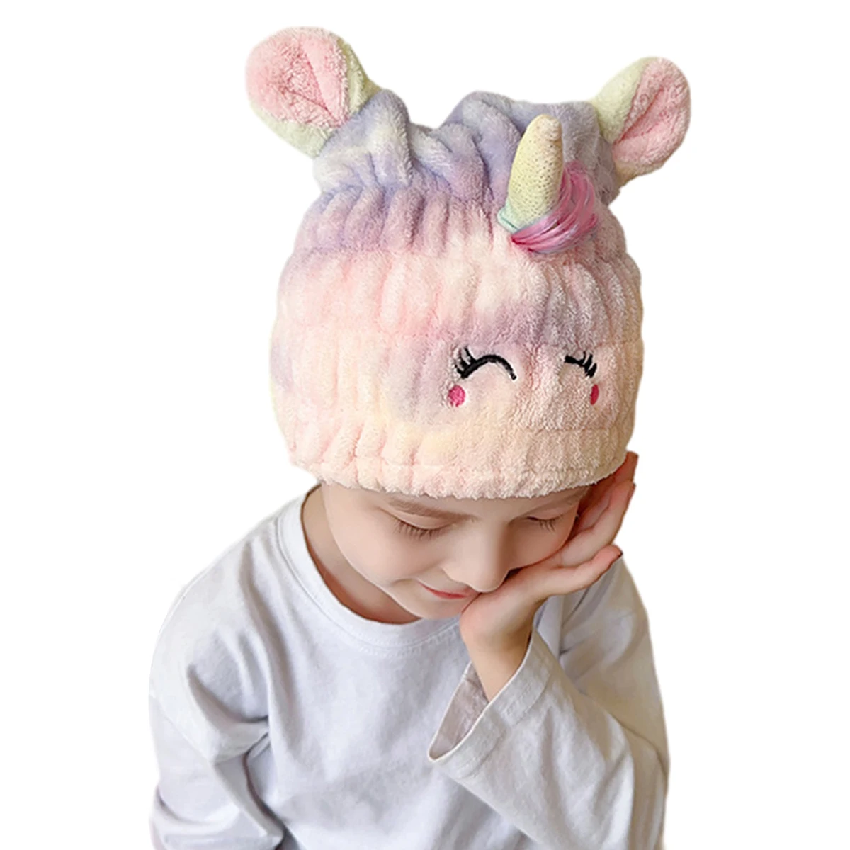 

Шапка для сушки волос Coral Fleece