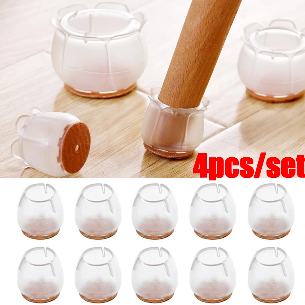 

4 шт./набор, нескользящие накладки на ножки стула