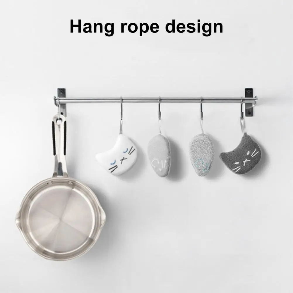 

4 шт./набор, Гибкая Губка для мытья посуды