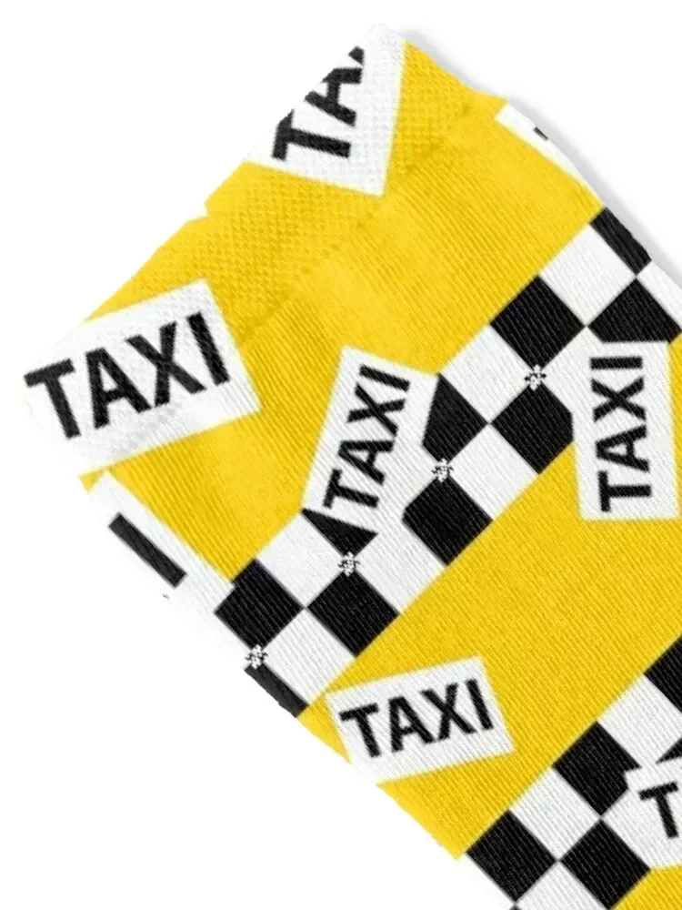 Носки New York Yellow Taxi Cab с узором роскошные забавные подарки детские мужские носки