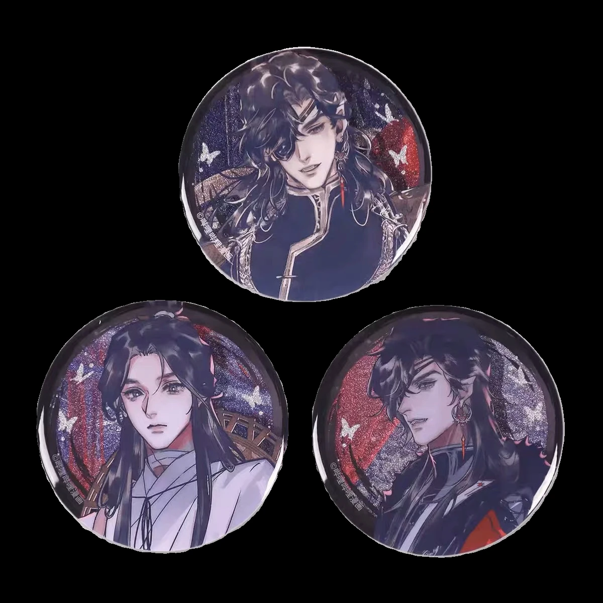Жестяной значок из аниме Tian Guan Ci Fu TGCF официальный милый реквизит для косплея подарок (art.: 3920c6e893d13) - 3920c6e893d13