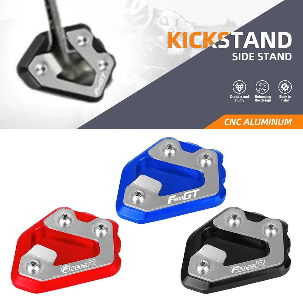 

Motorcycle Accessories Aluminium Side Stand Enlarge extension FOR BMW F800GT F 800 GT F800 R 2015 2016 2017 2018 2019 2020 2021