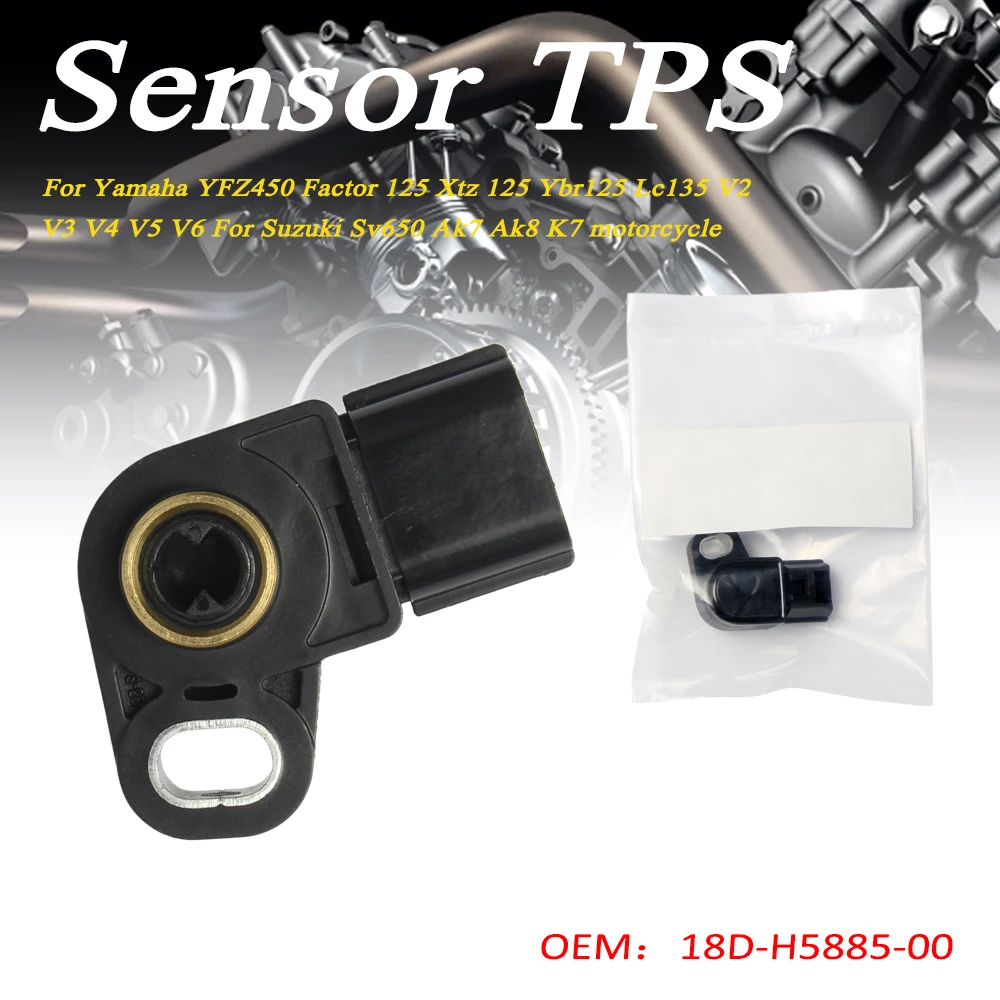 

Карбюраторный датчик дроссельной заслонки для Yamaha YFZ450 Factor 125 Xtz 125 Ybr125 Lc135 V2 V3 V4 V5 V6 для Suzuki Sv650 Ak7 Ak8 K7 motorcyc