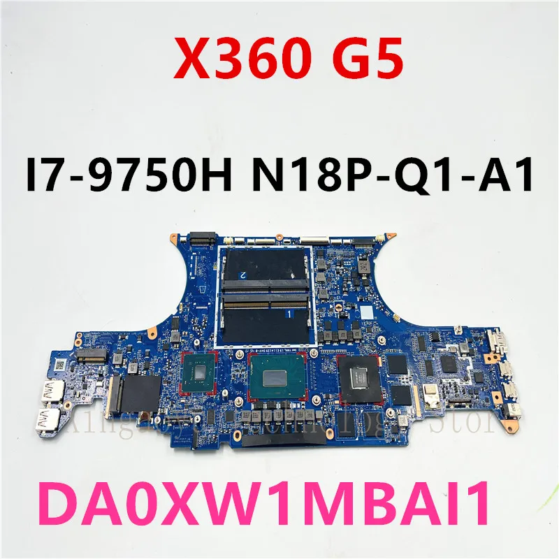 

Original For HP ZBOOK X360 G5 Laptop Motherboard L32562-001/501/601 DA0XW1MBAI1 with I7-9750H N18P-Q1-A1 100% complete Tested