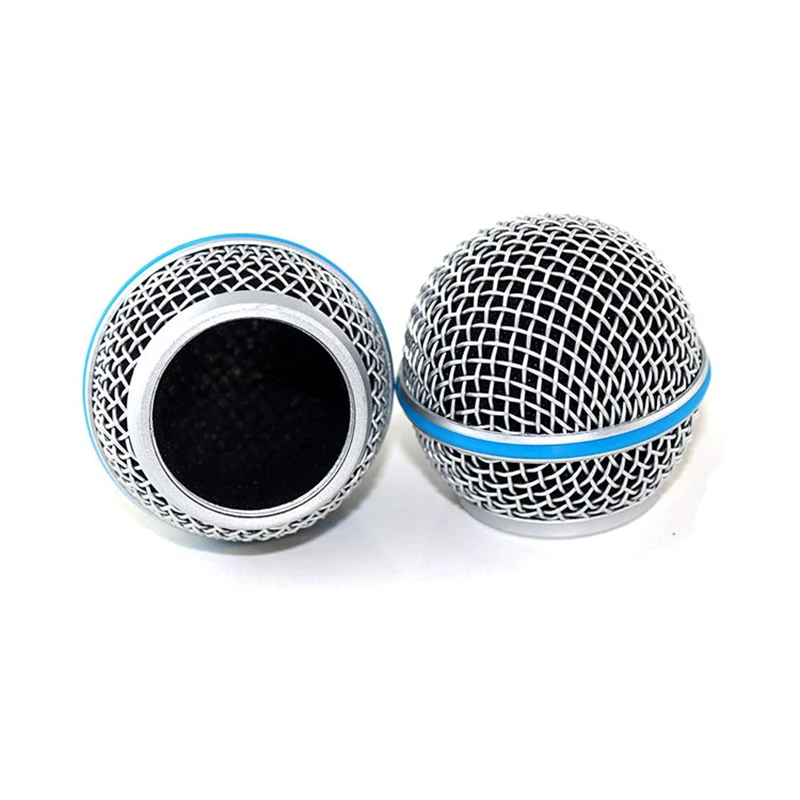 Фото Сменные решетки для микрофона Shure Beta58A SM58 87A, Сменная головка для микрофона, сталь, детали для замены, аксессуары №4