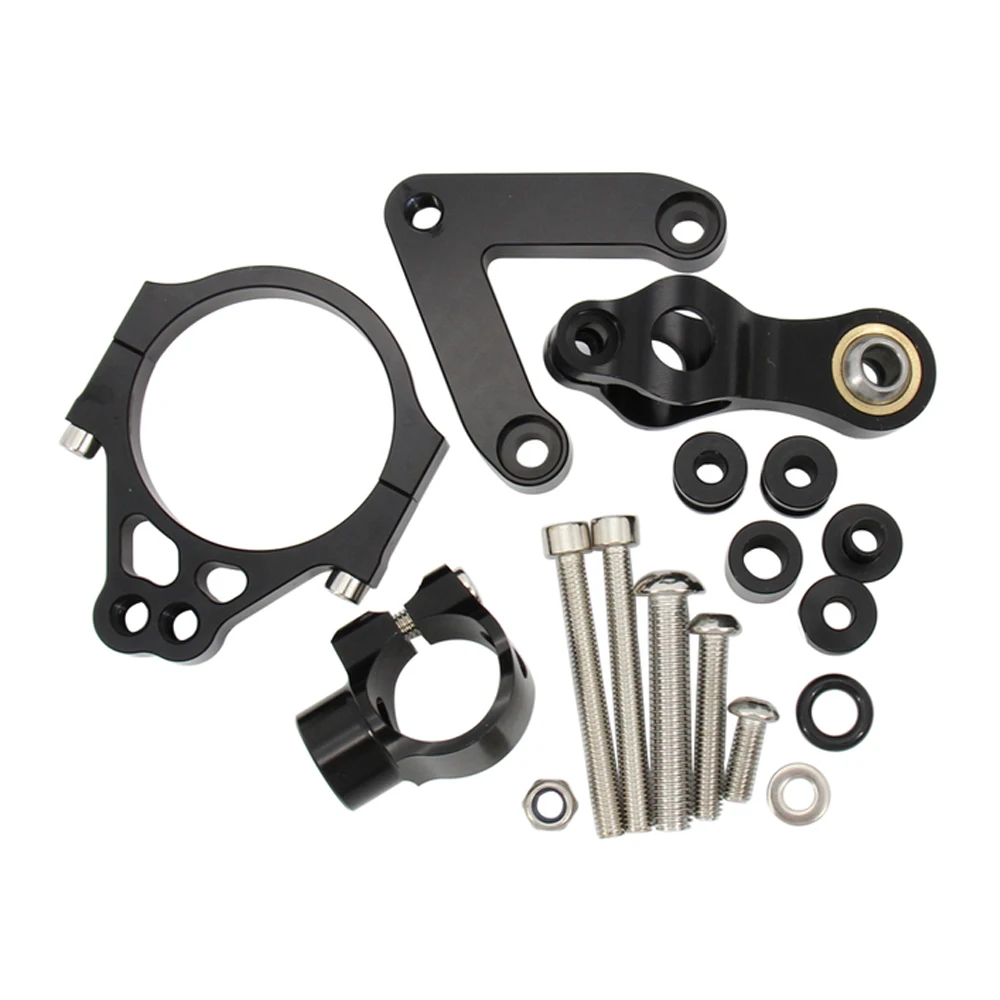 Для Ducati 848 для Ducati848 2008 2009 2010 Новинка Запчасти мотоциклов кронштейн демпфера руля