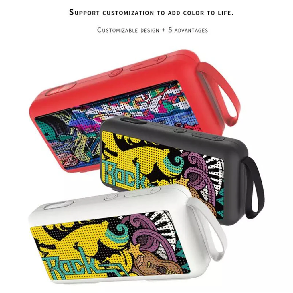 Портативная Bluetooth-колонка уличная Громкая колонка Беспроводная стерео