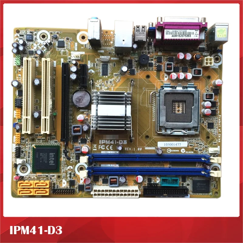 Оригинальная десктопная материнская плата для PEGATRON для IPM41-D3 G41 DDR3 LGA 775 полностью протестировано высокое качество