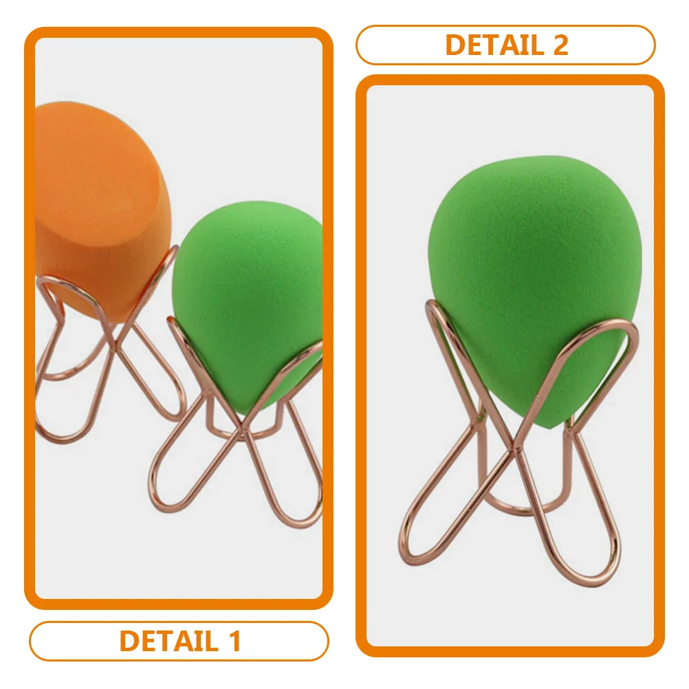 2 шт. держатель для губки макияжа с яйцом и тыквой пуховка сушки подставка мытья