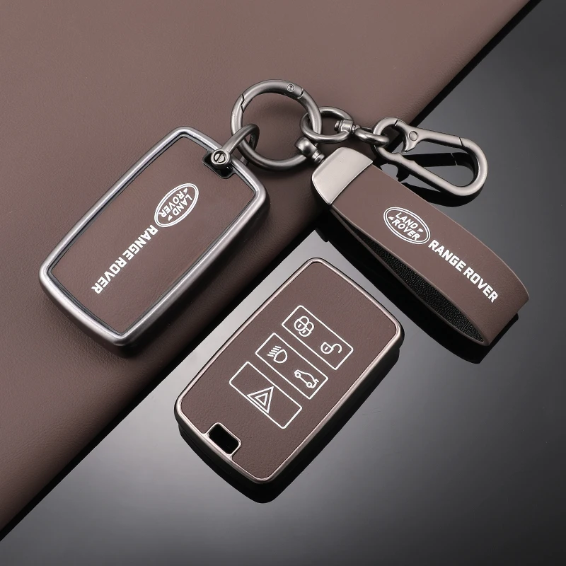 

Чехол для автомобильного ключа из цинкового сплава, чехол для Land Rover Range Rover Sport Velar Evoque Freelander2 Elander, аксессуар