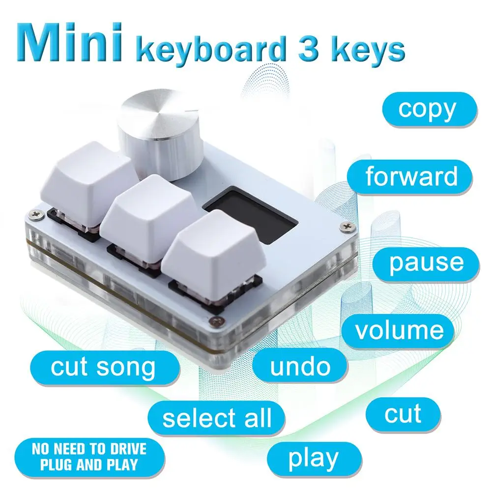 Программируемая мини-игровая клавиатура для SayoDevice OSU O3C | AliExpress