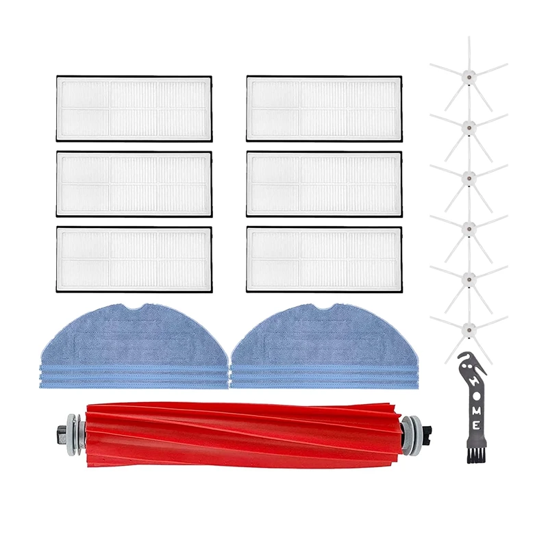 

HEPA Filter Mop Cloth Main Side Brush For Xiaomi Roborock S7 T7S T7S PLUS Vacuum Cleaner Spare Parts