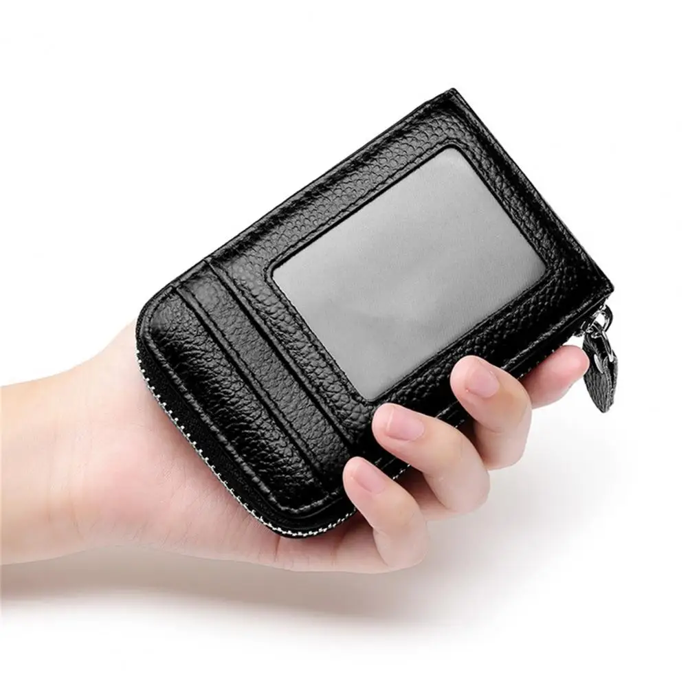 

Вместительный антимагнитный Мужской органайзер для банковских карт с несколькими карманами