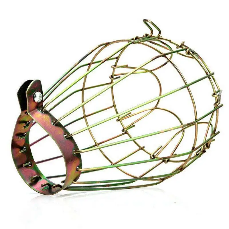 

Винтажный стальной зажим для лампы E27, в металлическом корпусе, в стиле ретро, неисправный светильник, промышленные Чехлы для ламп, Затемнен...