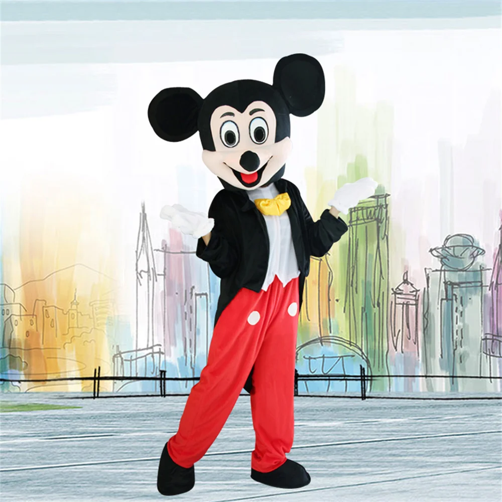 

Disney Cosplay Mouse Boy Mickey Mouse Girl Minnie Cartoon Character Costume Mascot Advertising Party Animal Carnival Halloween