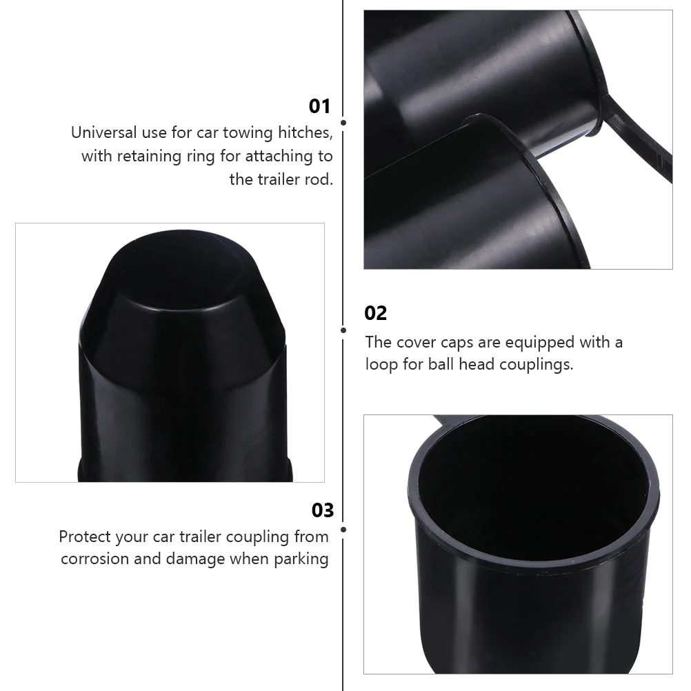 3-х шт. защитный колпачок с фиксирующим кольцом шариковая буксировочная муфта