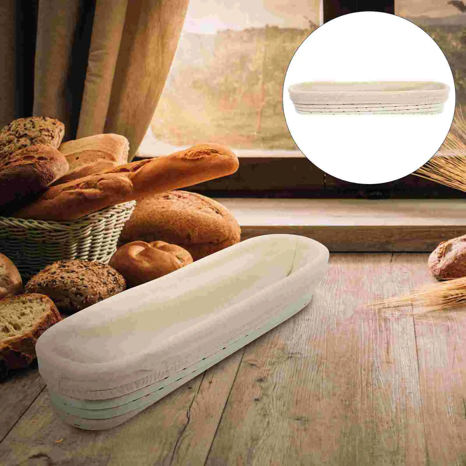 

1Pc Home Fermentation Basket Baking Fermentation Basket Food Storage Tray